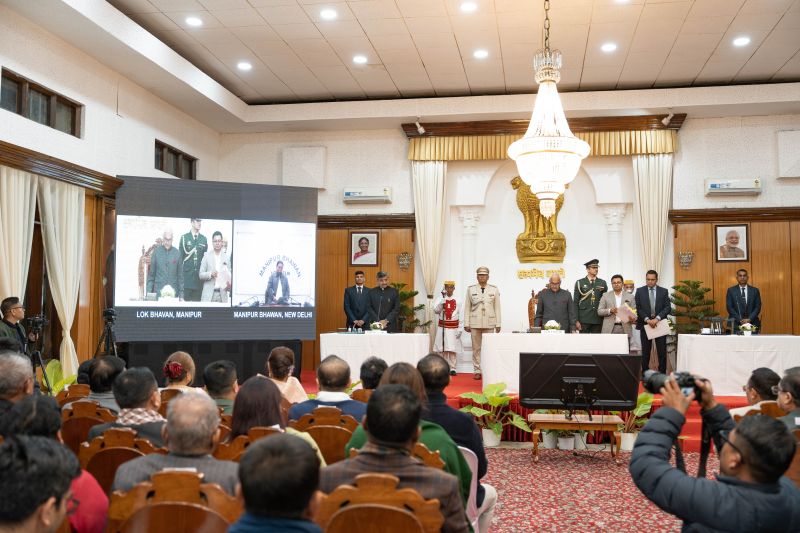 7th Session of 12th Manipur Legislative Assembly : Oaths of Office & Secrecy  :: February 05 2026