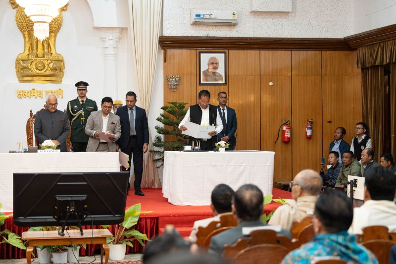 7th Session of 12th Manipur Legislative Assembly : Oaths of Office & Secrecy  :: February 05 2026