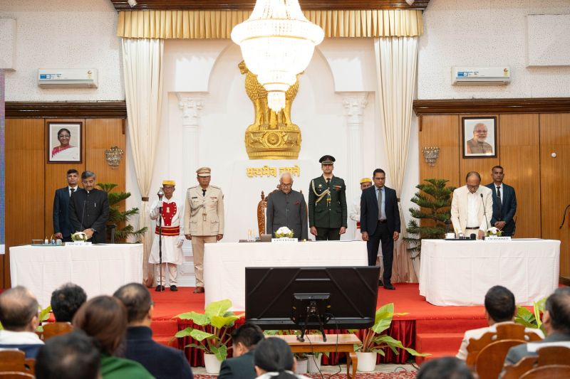 7th Session of 12th Manipur Legislative Assembly : Oaths of Office & Secrecy  :: February 05 2026