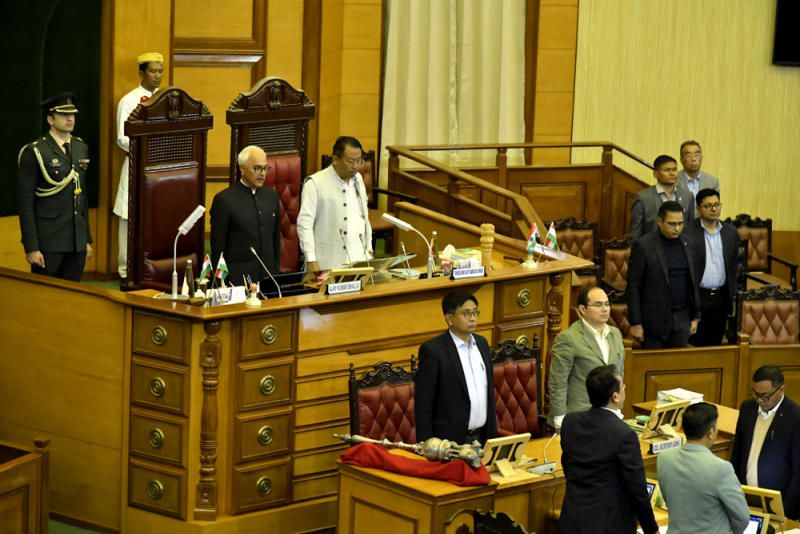 7th Session of 12th Manipur Legislative Assembly : Oaths of Office & Secrecy  :: February 05 2026
