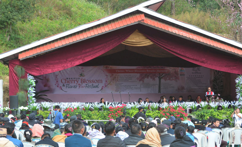 Manipur Cherry Blossom and Flower Festival at Motu Tubvii, Mao Gate :: 21st November 2025