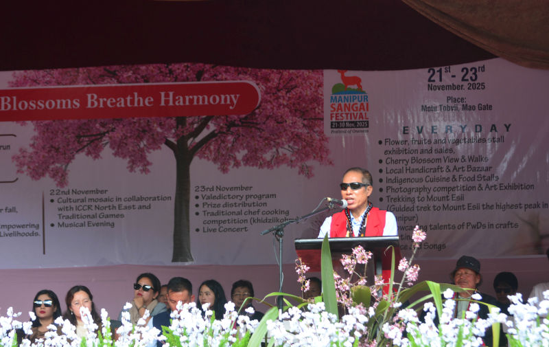 Manipur Cherry Blossom and Flower Festival at Motu Tubvii, Mao Gate :: 21st November 2025
