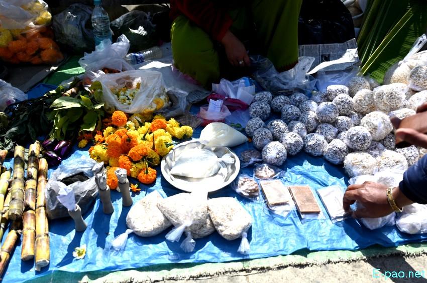 Shopping List for Shivaratri  at Singjamei Thong, Imphal ::  16th February 2026