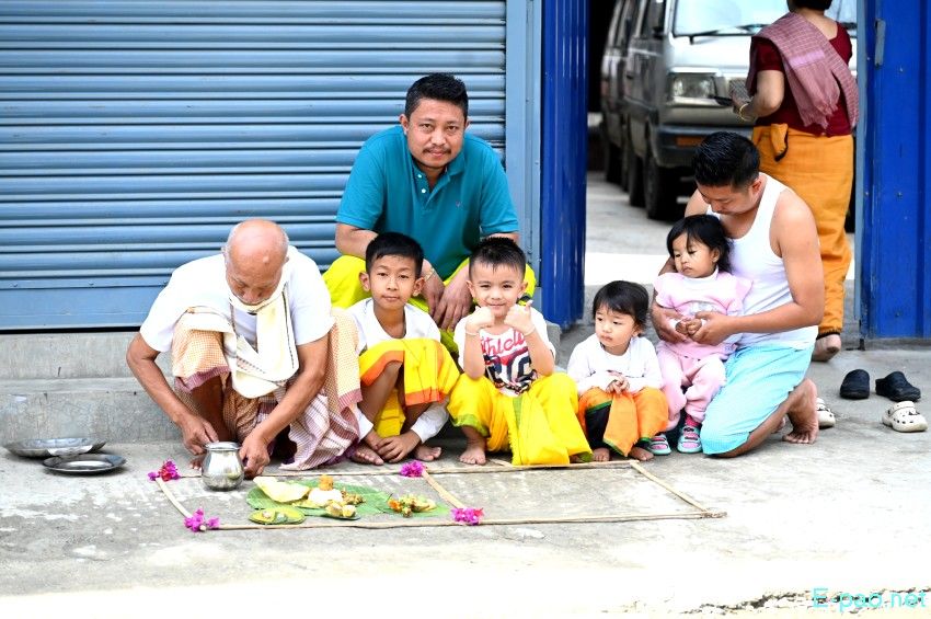 Cheiraoba Chak Katpa at entrance Gate of every house in Imphal :: March 19th 2026
