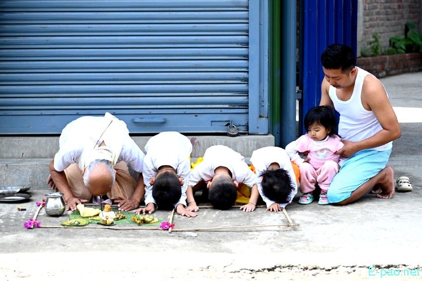 Cheiraoba Chak Katpa at entrance Gate of every house in Imphal :: March 19th 2026