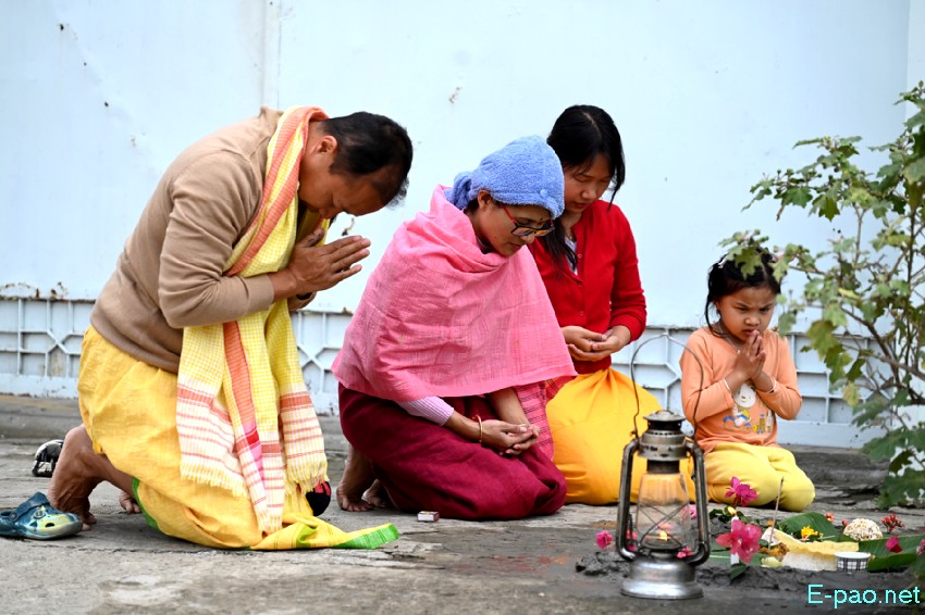Cheiraoba Chak Katpa at entrance Gate of every house in Imphal :: March 19th 2026