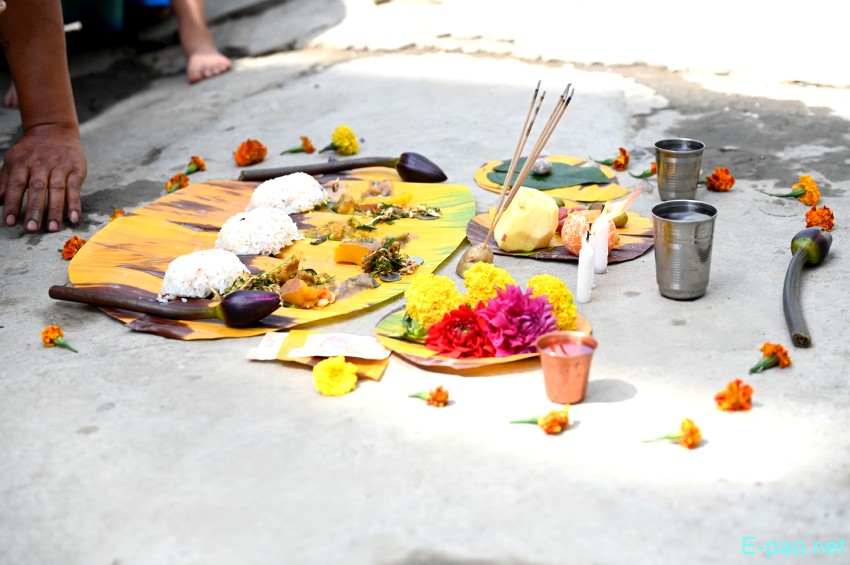 Cheiraoba Chak Katpa at entrance Gate of every house in Imphal :: March 19th 2026