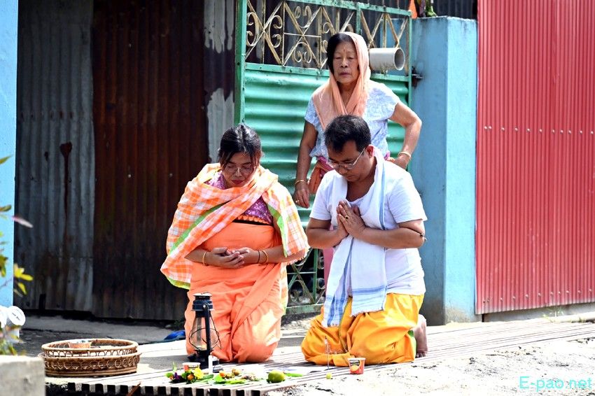 Cheiraoba Chak Katpa at entrance Gate of every house in Imphal :: March 19th 2026