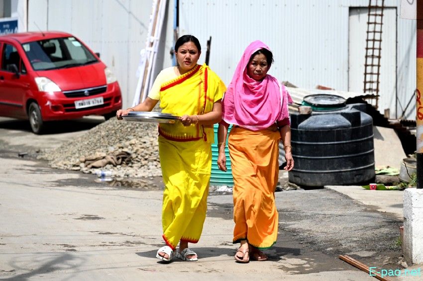 Cheiraoba Chak Katpa at entrance Gate of every house in Imphal :: March 19th 2026