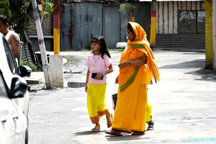 Cheiraoba Chak Katpa at entrance Gate of every house in Imphal :: March 19th 2026