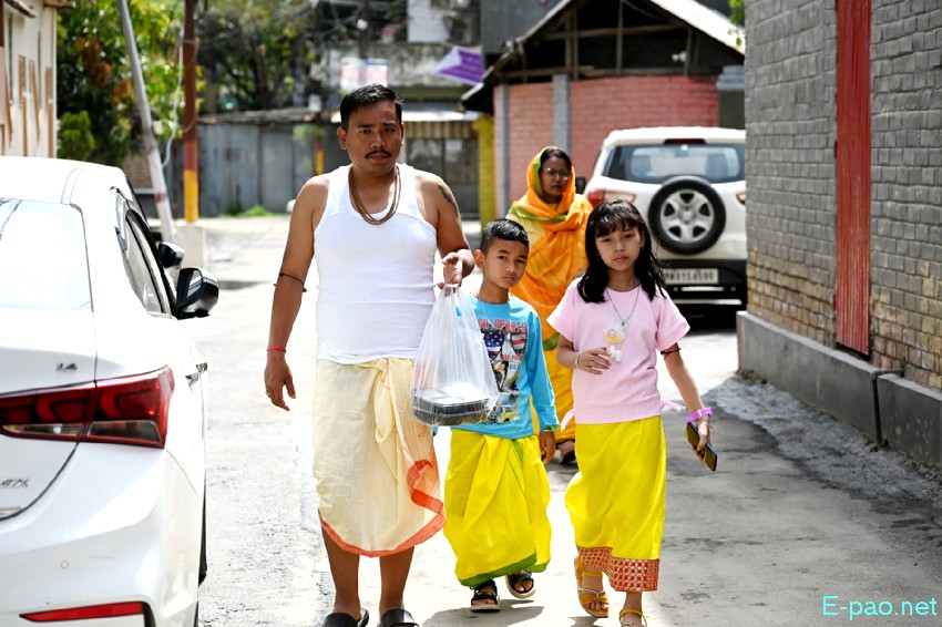 Cheiraoba Chak Katpa at entrance Gate of every house in Imphal :: March 19th 2026