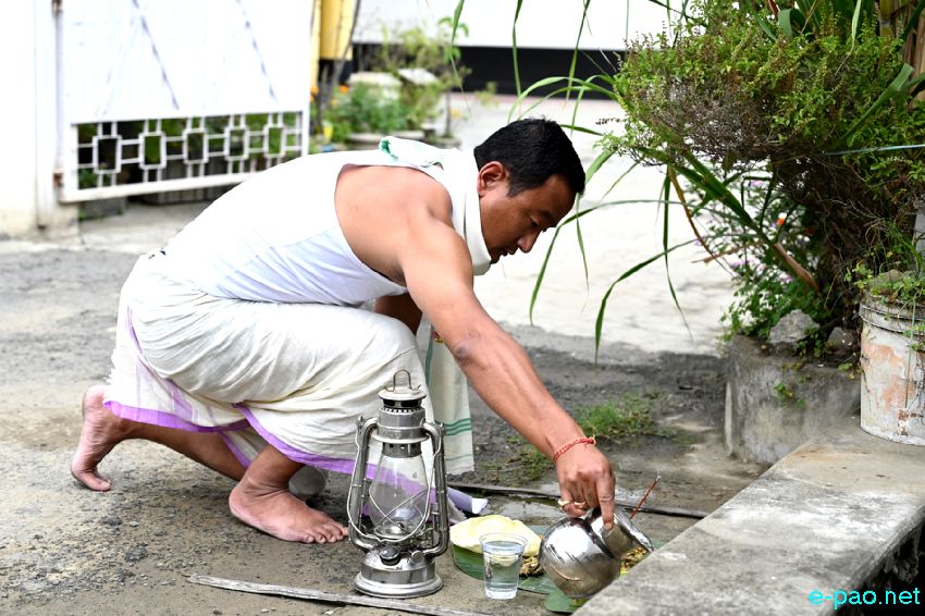 Cheiraoba Chak Katpa at entrance Gate of every house in Imphal :: 14th April 2026