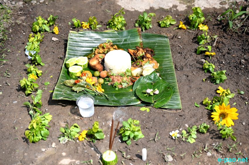 Cheiraoba Chak Katpa at entrance Gate of every house in Imphal :: 14th April 2026