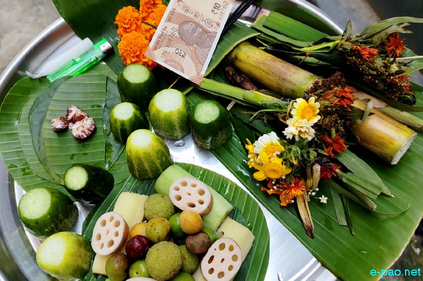 Cheiraoba Chak Katpa at entrance Gate of every house in Imphal :: 14th April 2026
