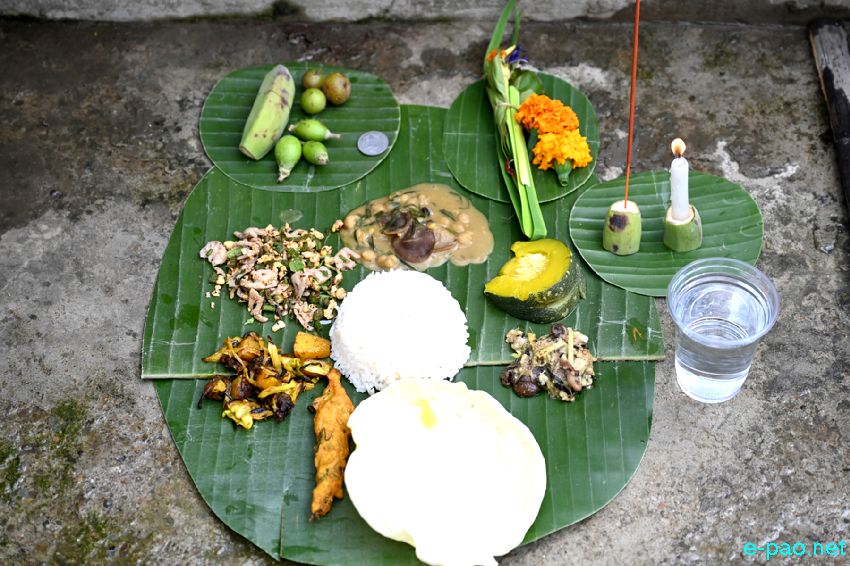 Cheiraoba Chak Katpa at entrance Gate of every house in Imphal :: 14th April 2026