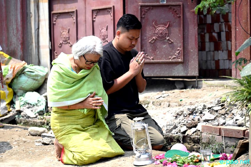 Cheiraoba Chak Katpa at entrance Gate of every house in Imphal :: 14th April 2026