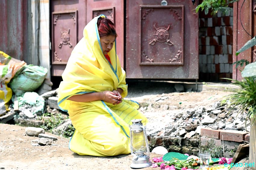 Cheiraoba Chak Katpa at entrance Gate of every house in Imphal :: 14th April 2026