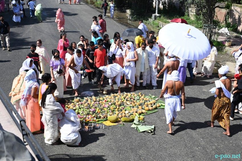 Konung Kang Chingba at Shri Shri Govindajee Temple, Imphal :: 27th June 2025
