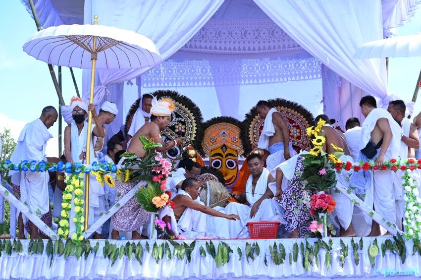 Konung Kang Chingba at Shri Shri Govindajee Temple, Imphal :: 27th June 2025