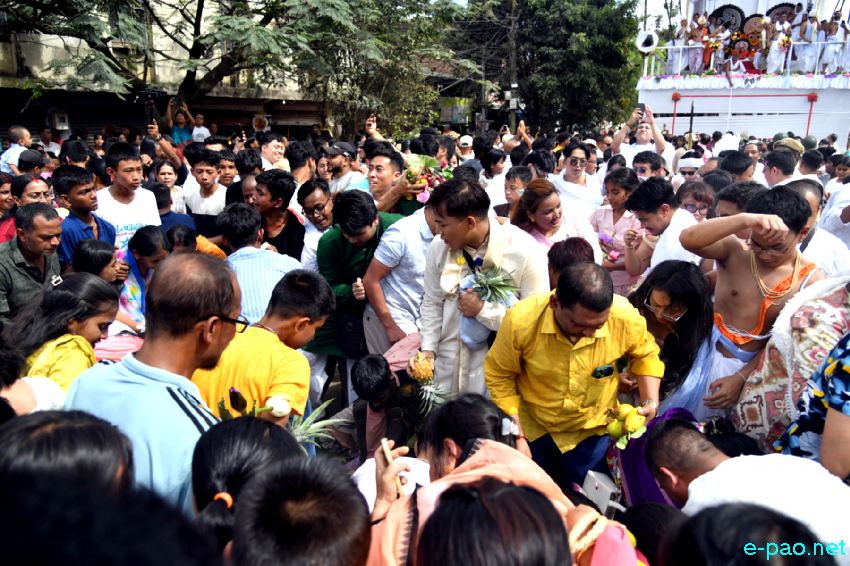 Konung Kang Chingba at Shri Shri Govindajee Temple, Imphal :: 16th July 2026
