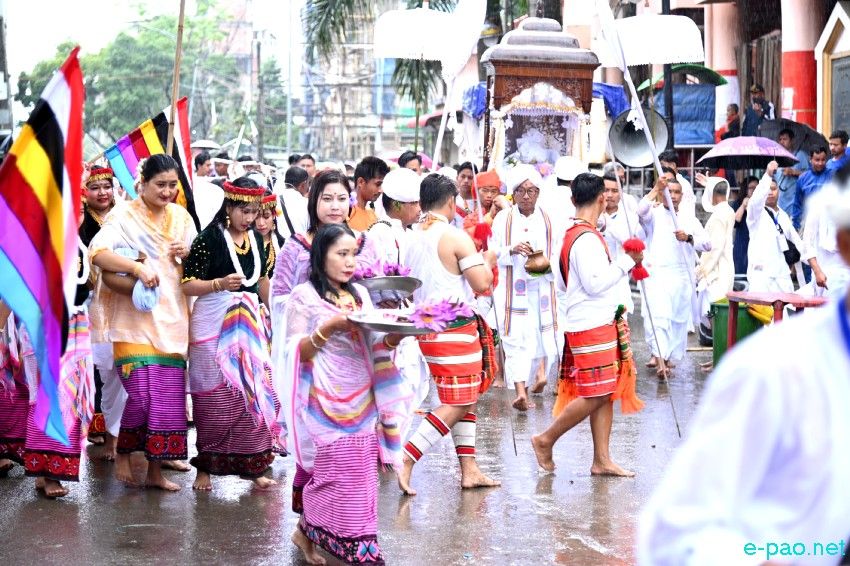 Mera Chaorel Houba : Sanamahi Laining Khongchat at Haying Khongbal to Kangla :: 3rd October 2024
