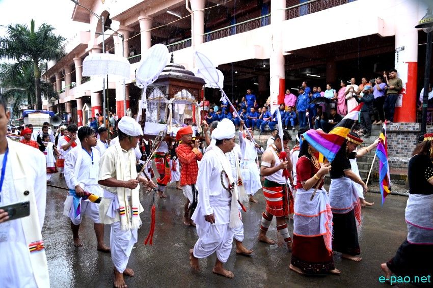 Mera Chaorel Houba : Sanamahi Laining Khongchat at Haying Khongbal to Kangla :: 3rd October 2024