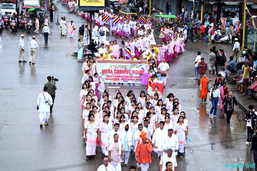 Mera Chaorel Houba : Sanamahi Laining Khongchat at Haying Khongbal to Kangla :: 3rd October 2024