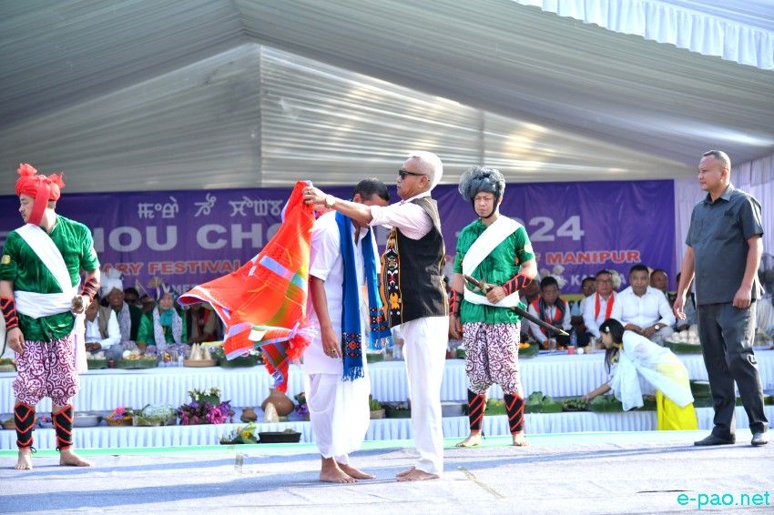 Mera Houchongba : Festival of bond of love between the hill and plain people at Kangla :: 17th October 2024