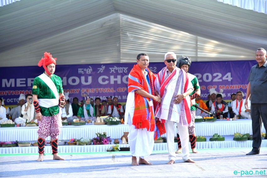 Mera Houchongba : Festival of bond of love between the hill and plain people at Kangla :: 17th October 2024