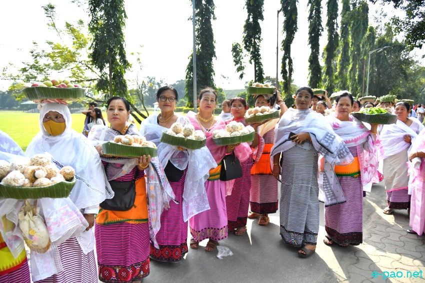 Mera Houchongba : Festival of bond of love between the hill and plain people at Kangla :: 17th October 2024
