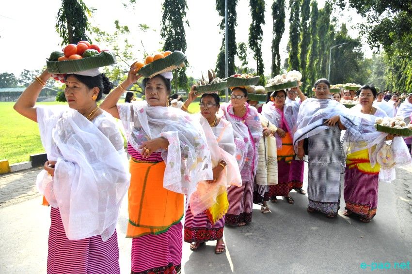 Mera Houchongba : Festival of bond of love between the hill and plain people at Kangla :: 17th October 2024