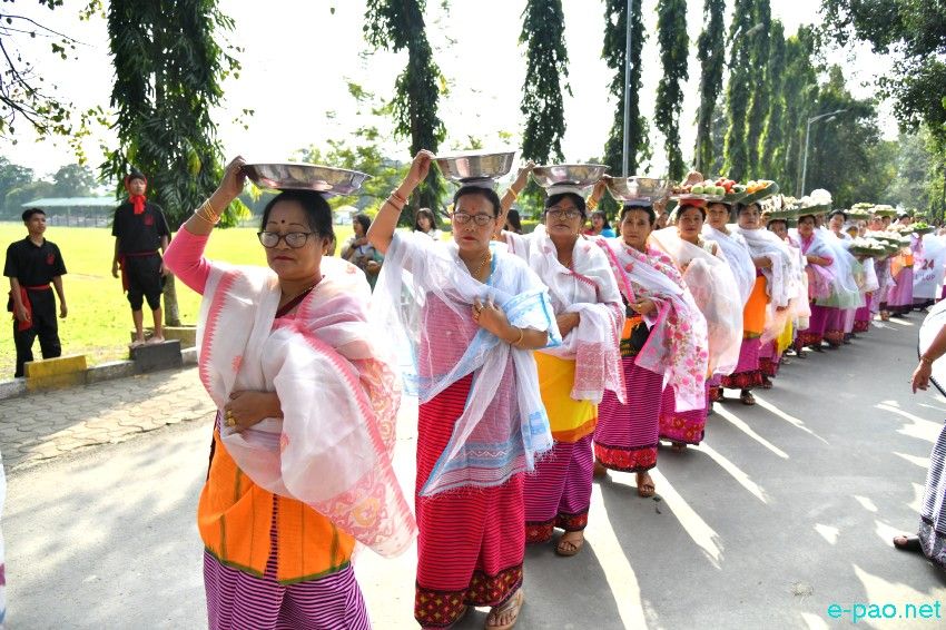 Mera Houchongba : Festival of bond of love between the hill and plain people at Kangla :: 17th October 2024