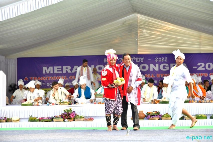 Mera Houchongba : Festival of bond of love between the hill and plain people at Kangla :: 17th October 2024