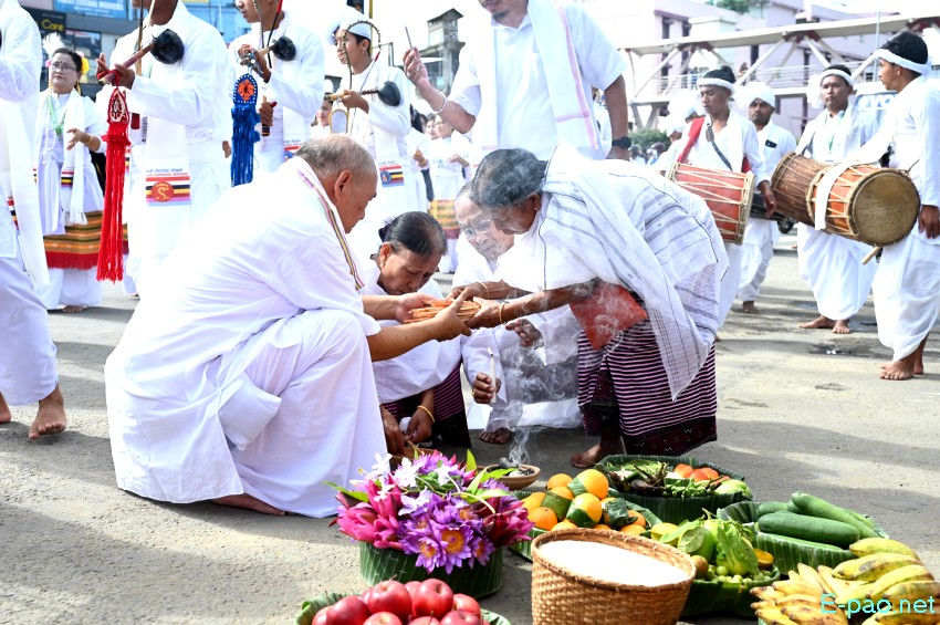 Mera Chaorel Houba : Sanamahi Laining Khongchat at Haying Khongbal to Kangla :: 22nd September 2025