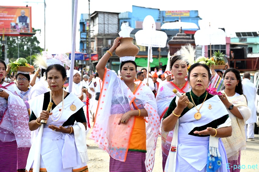 Mera Chaorel Houba : Sanamahi Laining Khongchat at Haying Khongbal to Kangla :: 22nd September 2025