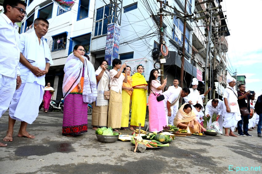 Mera Chaorel Houba : Sanamahi Laining Khongchat at Haying Khongbal to Kangla :: 22nd September 2025