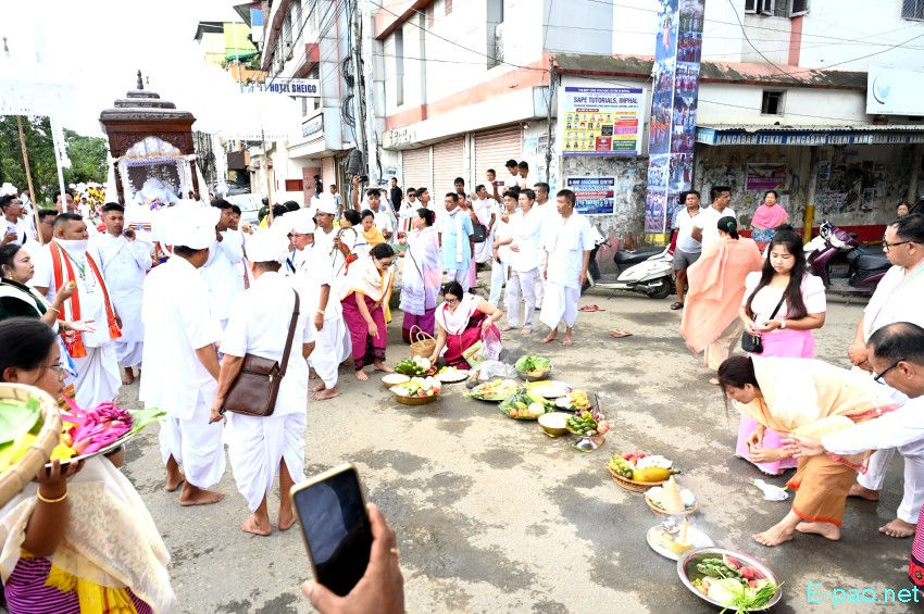 Mera Chaorel Houba : Sanamahi Laining Khongchat at Haying Khongbal to Kangla :: 22nd September 2025