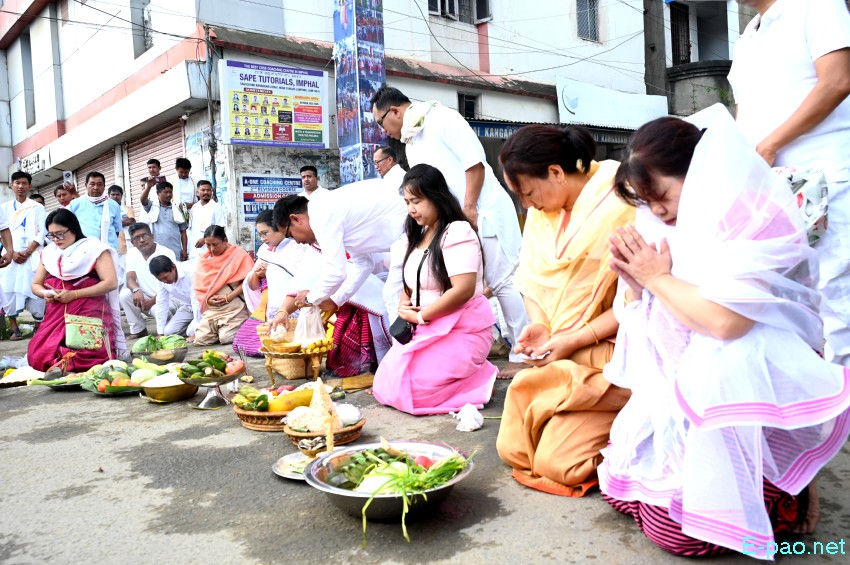Mera Chaorel Houba : Sanamahi Laining Khongchat at Haying Khongbal to Kangla :: 22nd September 2025