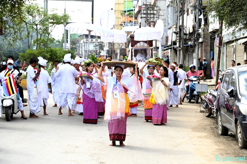 Mera Chaorel Houba : Sanamahi Laining Khongchat at Haying Khongbal to Kangla :: 22nd September 2025