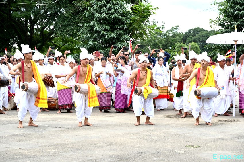 Mera Chaorel Houba : Sanamahi Laining Khongchat at Haying Khongbal to Kangla :: 22nd September 2025