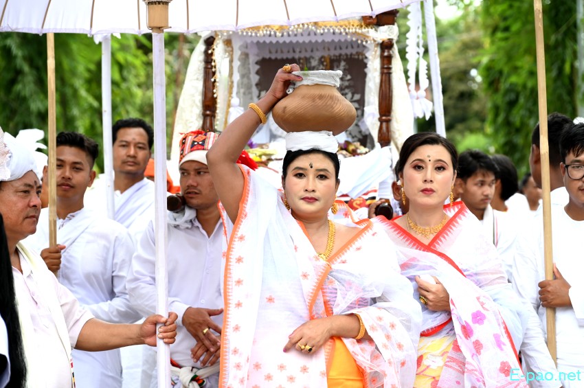 Mera Chaorel Houba : Sanamahi Laining Khongchat at Haying Khongbal to Kangla :: 22nd September 2025