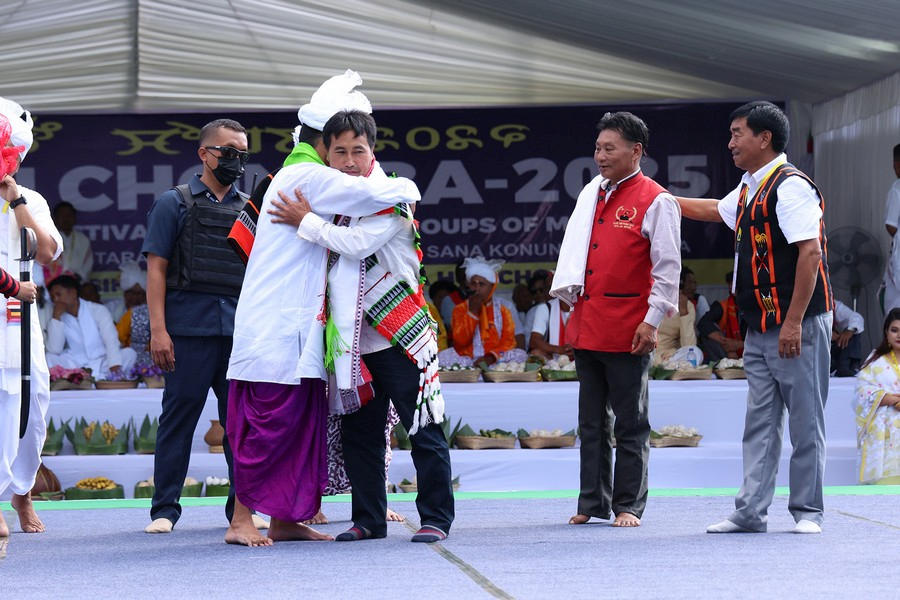 Mera Houchongba : Festival of bond of love between the hill and plain people at Sana Konung :: 07th October 2025