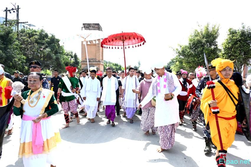 Mera Houchongba : Festival of bond of love between the hill and plain people at Sana Konung & Kangla :: 07th October 2025
