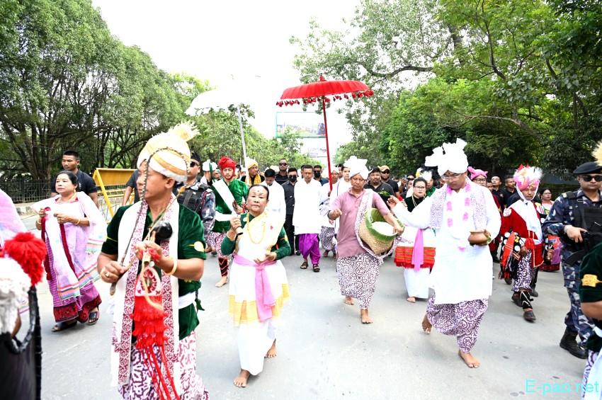 Mera Houchongba : Festival of bond of love between the hill and plain people at Sana Konung & Kangla :: 07th October 2025
