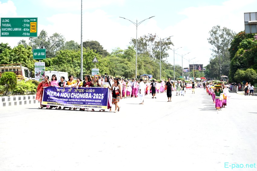 Mera Houchongba : Festival of bond of love between the hill and plain people at Sana Konung & Kangla :: 07th October 2025