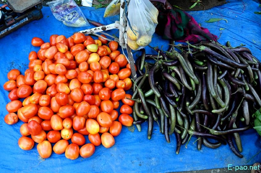 Seasonal Vegetable and Fish at Khwairamband Keithel Ima Market :: 16th September 2025