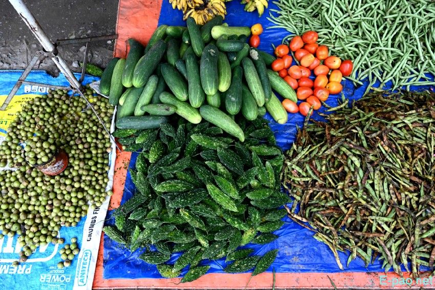 Seasonal Vegetable and Fish at Khwairamband Keithel Ima Market :: 16th September 2025