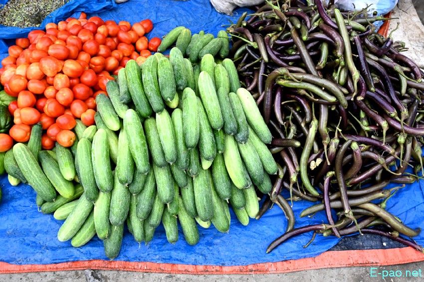 Seasonal Vegetable and Fish at Khwairamband Keithel Ima Market :: 16th September 2025