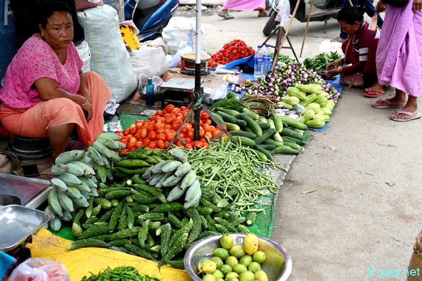 Seasonal Vegetable and Fish at Khwairamband Keithel Ima Market :: 16th September 2025
