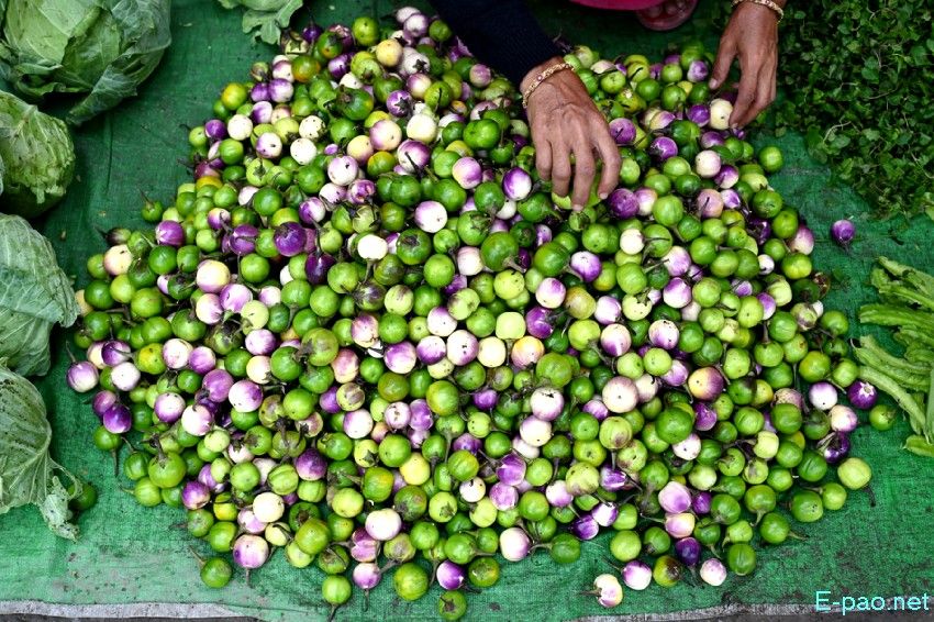 Seasonal Vegetable and Fish at Khwairamband Keithel Ima Market :: 16th September 2025